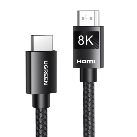 Cáp HDMI 2.1 8K60Hz dài 0.5m Ugreen 40493 HD150, hỗ trợ eARC HDR 48Gbps