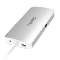 Cáp Type-C sang 2 USB (3.0)/2P HDMI /LAN/SD+Micro SD Unitek (Y9115)