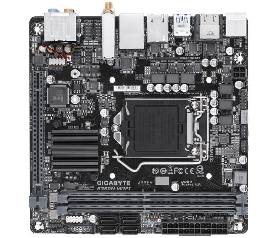 Mainboard Gigabyte B360N WIFI