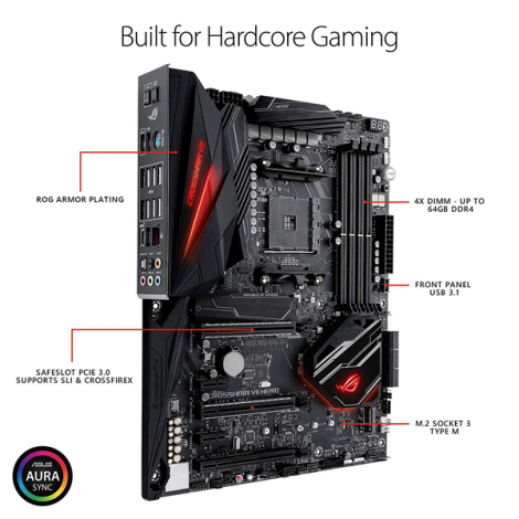 Mainboard ASUS ROG CROSSHAIR VII HERO