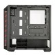 Case Cooler Master MasterBox MB511 TG Red Trim