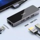 HUB USB-C Ugreen 80546 (Bẻ Góc 90 Độ HDMI 4K*2K + 2xUSB 3.0 + Lan 1Gbps)