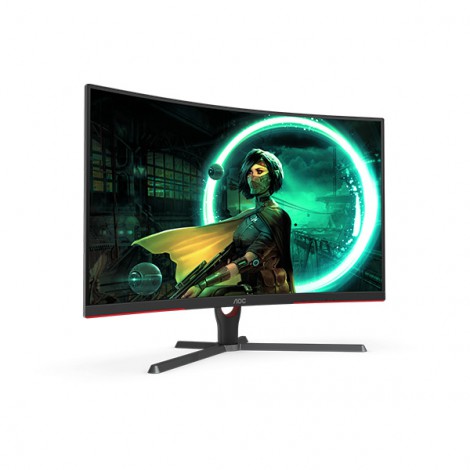 Màn hình LCD AOC CQ32G3SE/74 (31.5 inch/ 2560 x 1440/ 250 cd/m2/ 1ms/ 165Hz/ Curved)