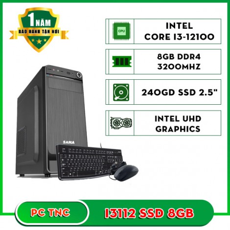 Máy bộ TNC I3112 (I3 12100/ Ram 8GB/ SSD ...