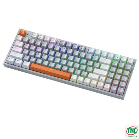 Bàn phím Gaming cơ có dây Machenike K500-B94 Trắng Xám Blue Switch