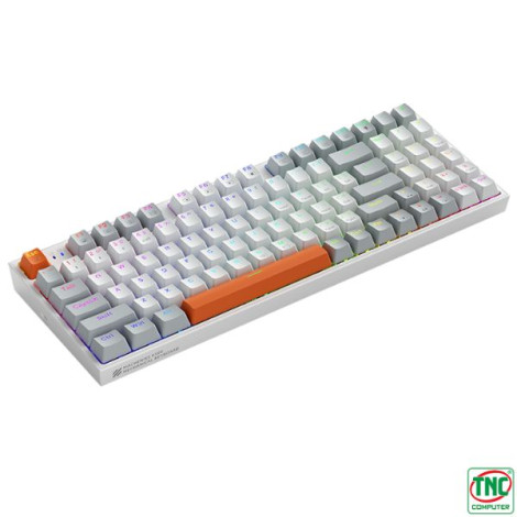 Bàn phím Gaming cơ có dây Machenike K500-B94 Xám Trắng Brown Switch