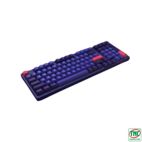 Bàn phím cơ Gaming có dây AKKO 3098 Neon Cream Blue Pro