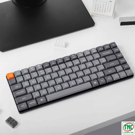 Bàn phím cơ không dây Keychron K3M-A3 K3 Max Gateron White Backlight Brown Switch Black