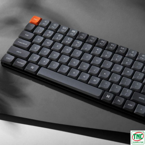 Bàn phím cơ không dây Keychron K3M-H3 K3 Max Swappable Gateron RGB Backlight Brown Switch Black