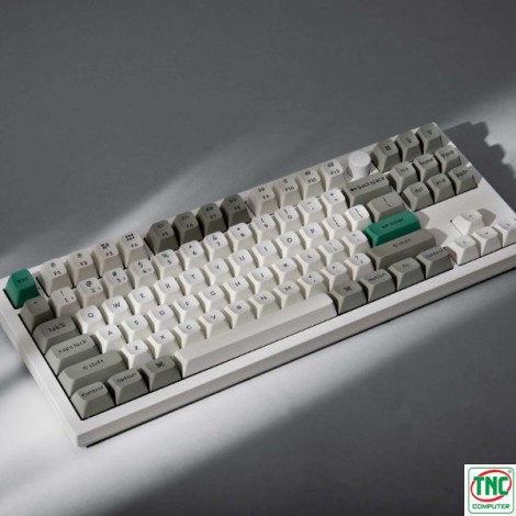 Bàn phím cơ Gaming không dây Keychron Q3M-M4 Q3 Max Swappable RGB Backlight Banana Switch Knob Version Shell White