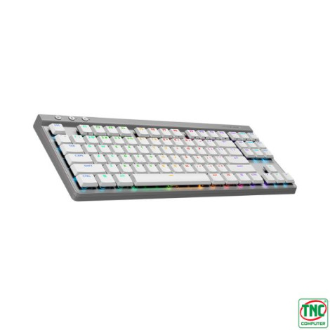 Bàn phím cơ không dây Logitech G515 TKL LIGHTSPEED 920-012581 màu Trắng