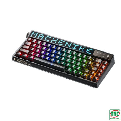 Bàn phím cơ Gaming không dây Machenike KT68 Pro Mechanical Black Gateron Brown Switch