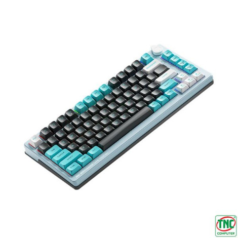 Bàn phím Gaming cơ không dây Machenike K600T-B82 Xám Xanh GR Silver Switch