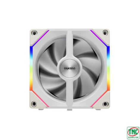 Bộ 3 Fan Case GAMDIAS AEOLUS P2-1203 White CCAEOLP21203WHGA