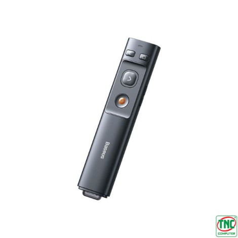 Bút trình chiếu Baseus Orange Dot Red Laser (ACFYB-0G) - Pin AAA