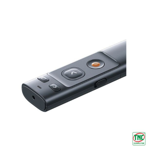 Bút trình chiếu Baseus Orange Dot Red Laser (ACFYB-0G) - Pin AAA