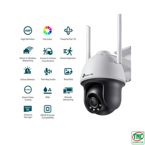 Camera quan sát 4MP TP-Link VIGI C540-W (4mm)