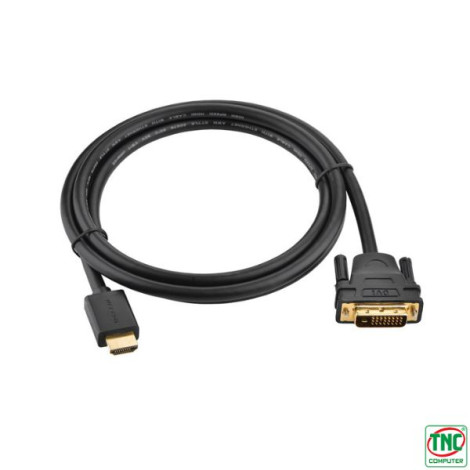 Cáp chuyển đổi HDMI to DVI 24+1 Ugreen dài 10m 10138 (2 chiều)