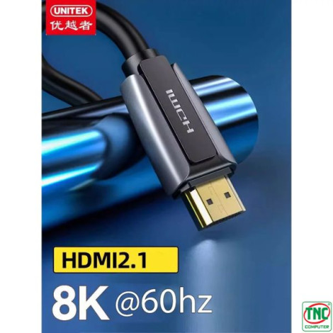 Cáp HMDI 2.1 dài 1.5m Full HD 8K 48Gbps Unitek C1038ABK