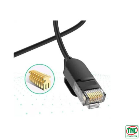 Cáp mạng Cat6A siêu mỏng hỗ trợ 10Gbps dài 0.5m Ugreen 70331