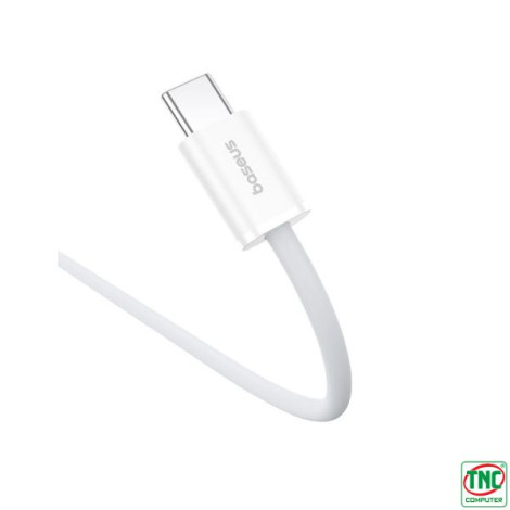 Cáp sạc nhanh Baseus Superior Type-C to Type-C 30W 1m Moon White P10365200211-00