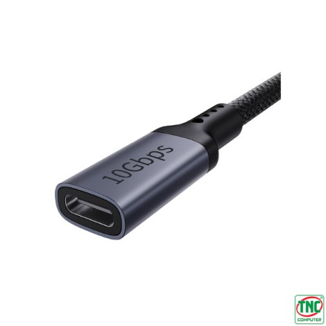 Cáp USB Type-C nối dài 0.5m 10Gbps Baseus High Definition B0063370C111-00 Cluster Black
