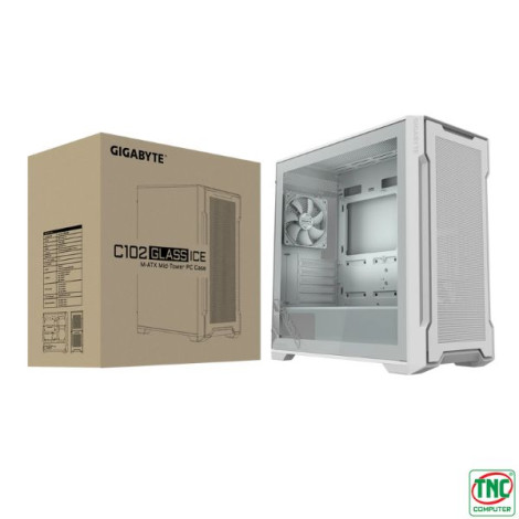 Case Gigabyte C102G Glass ICE (GB-C102GI)