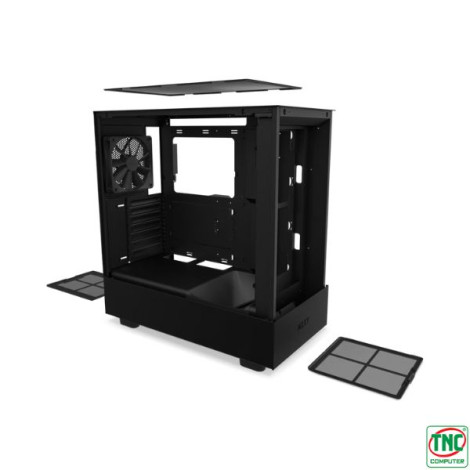 Case NZXT H5 Flow All Black 2022 (C-H51FB-01)