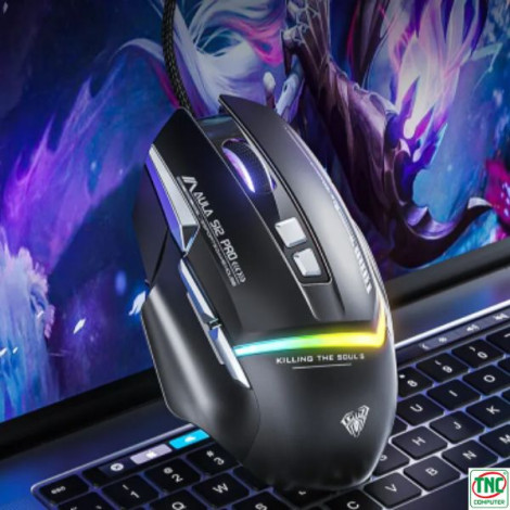 Chuột Gaming có dây AULA S12 PRO màu Đen