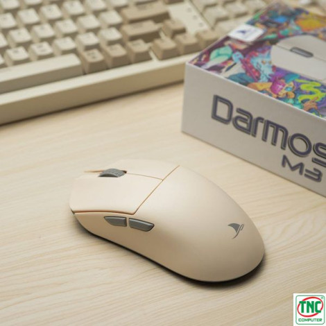 Chuột Gaming không dây Darmoshark M3 Light-Speed màu Camel 