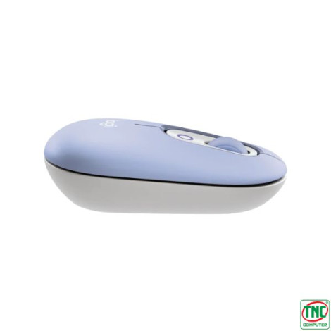 Chuột không dây Logitech Pop Mouse with EMOJI màu Tím (910-007403)