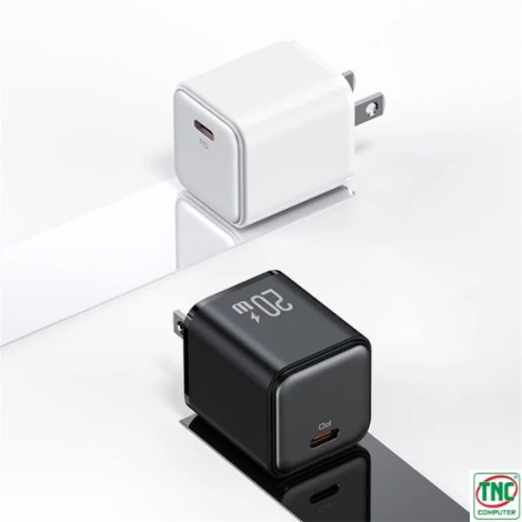 Củ sạc nhanh USAMS Fast Charging 1C PD 20W màu Trắng CC184TC02