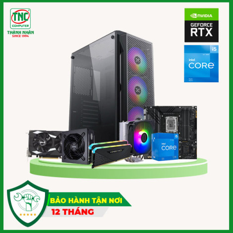 Máy bộ TNC Gaming 12400F (I5 12400F/ Ram 16GB/ SSD 500GB/ VGA 3050 6GB OC)