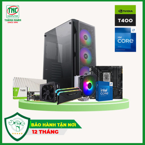 Máy bộ TNC Workstation 12700F (I7 12700F/ Ram 32GB/ SSD 500GB/ VGA T400 4GB)