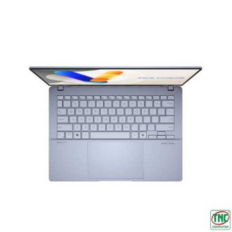 Laptop Asus Vivobook S 14 S5406SA-PP059WS (Ultra 7-258V/ Ram 32GB/ SSD 1TB/ Windows 11 Home/ Office/ 2Y/ Xanh)