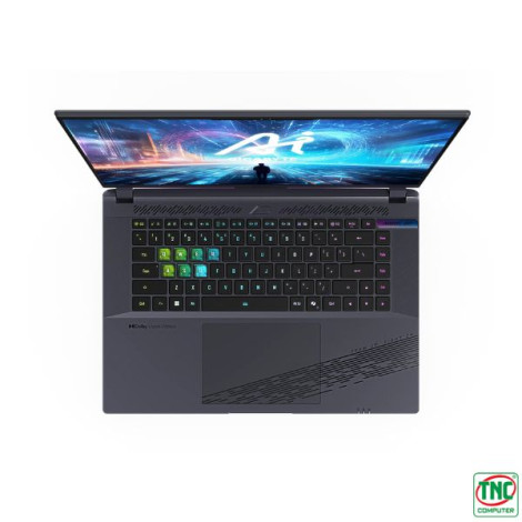 Laptop Gigabyte Aorus 16X 9KG-43VNC54SH (i7 13650HX/ Ram 16GB/ SSD 1TB/ RTX 4060 8GB/ Windows 11/ 2Y/ Xám)