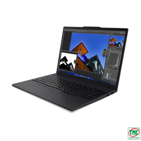 Laptop Lenovo ThinkPad T16 Gen 3 21MN007RVN (Ultra 7 155U/ Ram 32GB/ SSD 1TB/ Windows 11 Pro/ 3Y/ Đen)