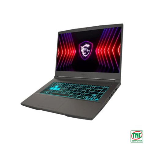 Laptop MSI Thin 15 B12UCX-1419VN (i5 12450H/ Ram 8GB/ SSD 512GB/ RTX 2050 4GB/ Windows 11/ 2Y/ Xám)