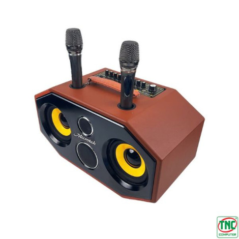 Loa Karaoke Di Động Microtek HD-365 2 micro (Brown)