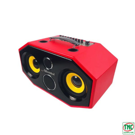 Loa Karaoke Di Động Microtek HD-365 2 micro (Red)