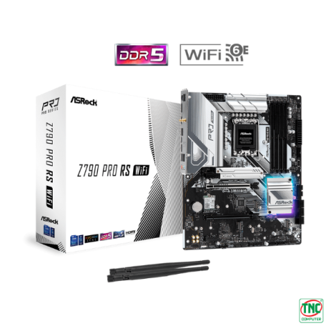 Mainboard ASRock Z790 Pro RS WiFi (4 x DDR5/ 256GB/ LGA 1700/ ATX)