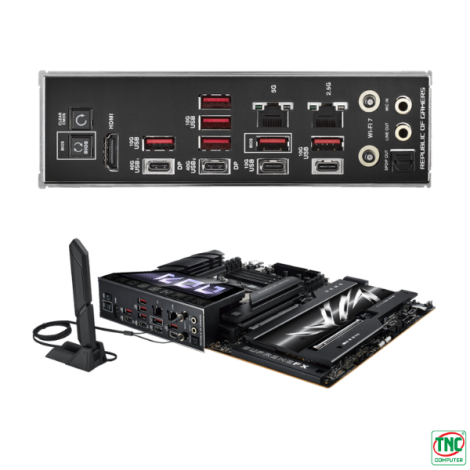 Mainboard Asus ROG CROSSHAIR X870E HERO (4 x DDR5/ 192GB/ AM5/ ATX)