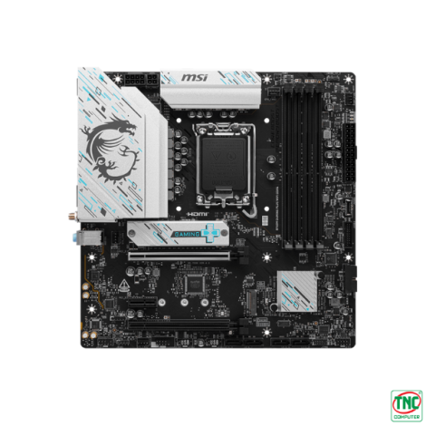 Mainboard MSI B760M GAMING PLUS WIFI DDR4 (4 x DDR4/ 128 GB/ LGA 1700/ Micro ATX)