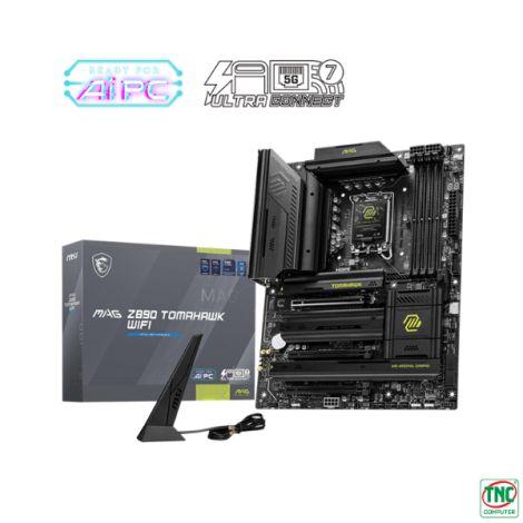 Mainboard MSI MAG Z890 TOMAHAWK WIFI (4 x DDR5/ 256GB/ LGA 1851/ ATX)