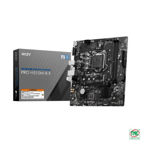 Mainboard MSI PRO H510M-B II (2 x DDR4/ 64GB/ LGA 1200/ Micro ATX)