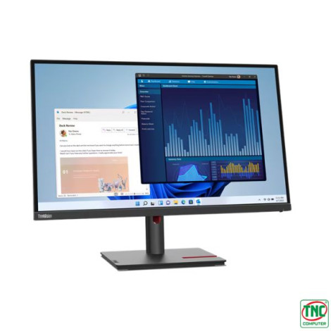 Màn hình LCD Lenovo ThinkVision T27p-30 63A9GAR1WW (27 inch/ 3840 x 2160/ 350 cd/m2/ 4ms/ 60Hz)