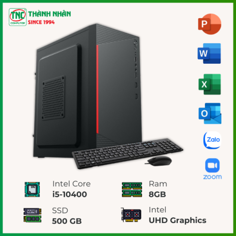 Máy bộ TNC Văn Phòng I5410 (I5 10400/ Ram 8GB/ SSD 500GB)