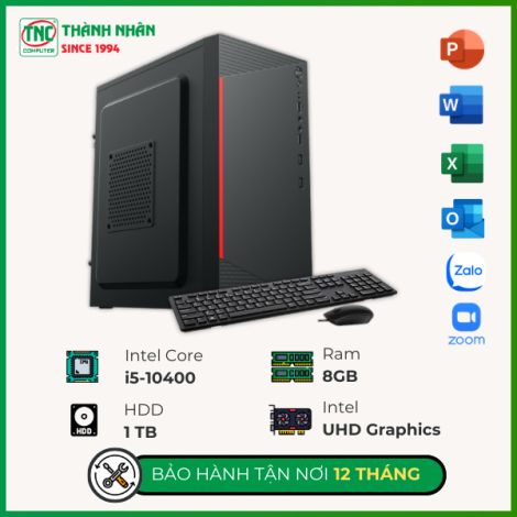 Máy bộ TNC Văn Phòng I5410 (I5 10400/ Ram 8GB/ HDD 1TB)