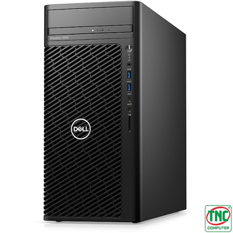 Máy trạm Dell Precision 3660 Tower 71030773 (i7 13700/ Ram 16GB/ SSD 256GB/ HDD 1TB/ DVD/ T1000 4GB/ 300W/ Windows 11 Pro/ 3Y)