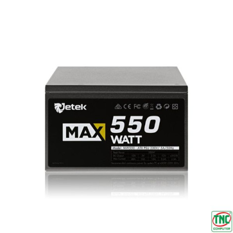 Nguồn Jetek MaxWatt MW550 550W